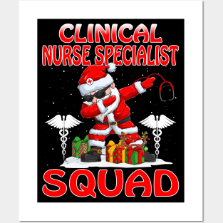 Christmas Clinical Nurse Specialist Squad Reindeer Posters and Art